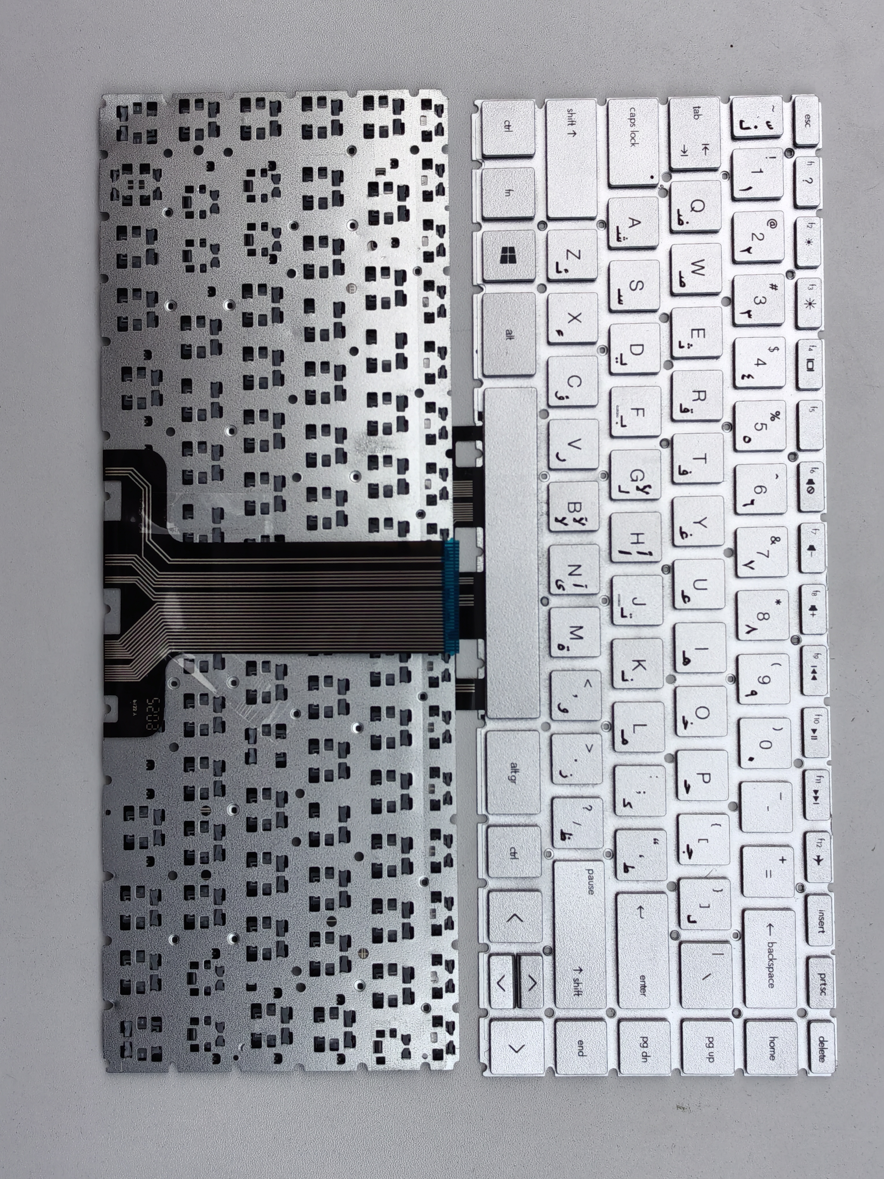 Picture of New Replacement Laptop Keyboard For HP 14-CF SILVER (OEM) AR Layout